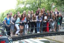 Amsterdam study abroad group 2014